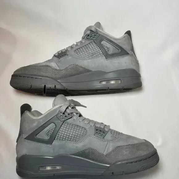 Size 9 - Nike Air Jordan 4 Retro SE Wet Cement Men's Shoes